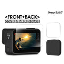 Protector cover lens cap for hero7/6/5 black action camera accessoriesAT3C
