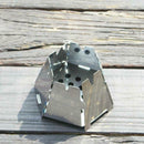 Wood Burning Camping Stove Outdoor Backpacking Picnic Cooking Stove with Storage