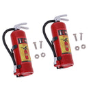 2x RC Rock Crawler Simulation Fire Extinguisher Body DIY Parts Accessory