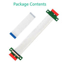 PCI Express 36Pin Male to Male Interface 1x Extender Adapter Module w/FPC Cable
