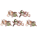 10Pcs 11mm Spring Band Type Fuel Vacuum Hose Silicone Pipe Tube Clamp Clip V8D8