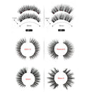 1Set Magnetic False Eyelashes Waterproof Smudge Proof Handmade Easy To Wear K3P7
