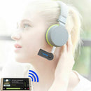 M201 Car Bluetooth Audio Music Receiver Adapter Wireless aux 3.5 Stereo K5C5