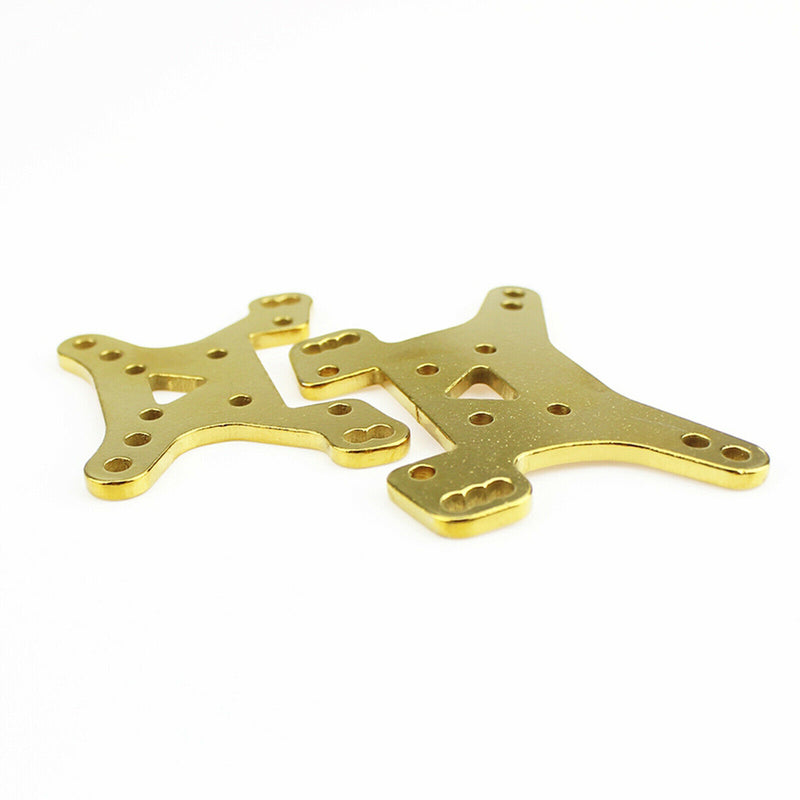 2-Pack Metal Front Rear Shock Tower for 1/12 Wltoys 124019 Replaces Upgraded