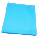 Motorcycle Seat Gel Pad Blue Shock Absorption Mats Cushion Seating 25cmx22cmx1cm
