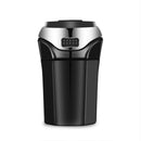3 In 1 Rechargeable Car Led Ashtray Car Trash Can Removable Cigarette Light