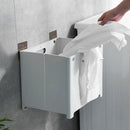 Dirty Laundry Clothes Basket Wall Hang Vertical Indoor Bathroom Storage Box