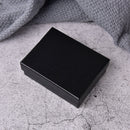 Black Display Case for Single Pocket Watch Jewel Chain Storage Gift Box AT3C