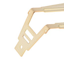 Golden 6 String Guitar Tailpiece Bridge for Hollowbody Archtop Guitar Parts