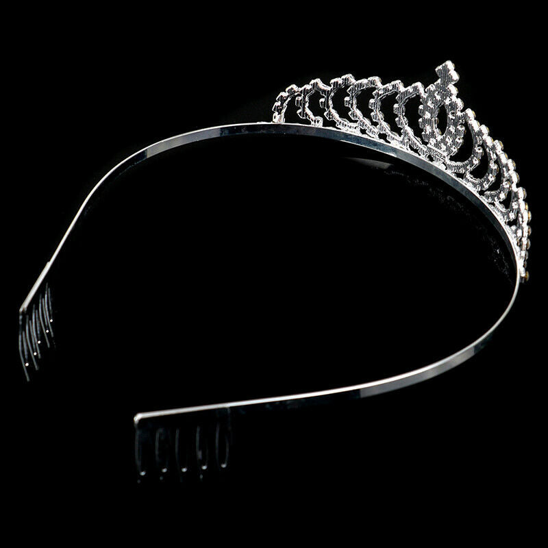 Hotest Crystal Tiara Hair Band Kid Girl Bridal Princess Prom Crown HeadbandJ Bj