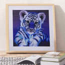 5D DIY Special Shaped Diamond Painting Tiger Animal Cross Stitch Embroidery