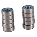 10Pcs MR115 2RS Ball Bearings 5x11x4mm For Traxxas Slash Rustler Stampede W