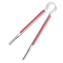 Stainless Steel BBQ Tongs Barbecue Grill Food Clip Ice Tong Bread Clamp