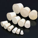 10 PCS White Flask Rubber Tapered Plug Stopper Bung 12.5*8*17mm / 15*11*20mm