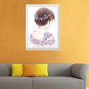 Beautiful Girl 5D Diamond DIY Painting Craft Kit Home Decor