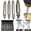 4PCS Broken Bolt Damage Screw Remover Extractor Drill Bits Easy Out Reverse Tool