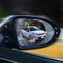 2pcs Round Car Mirror Anti Fog Films Door Rearview Mirror Rainproof Protective