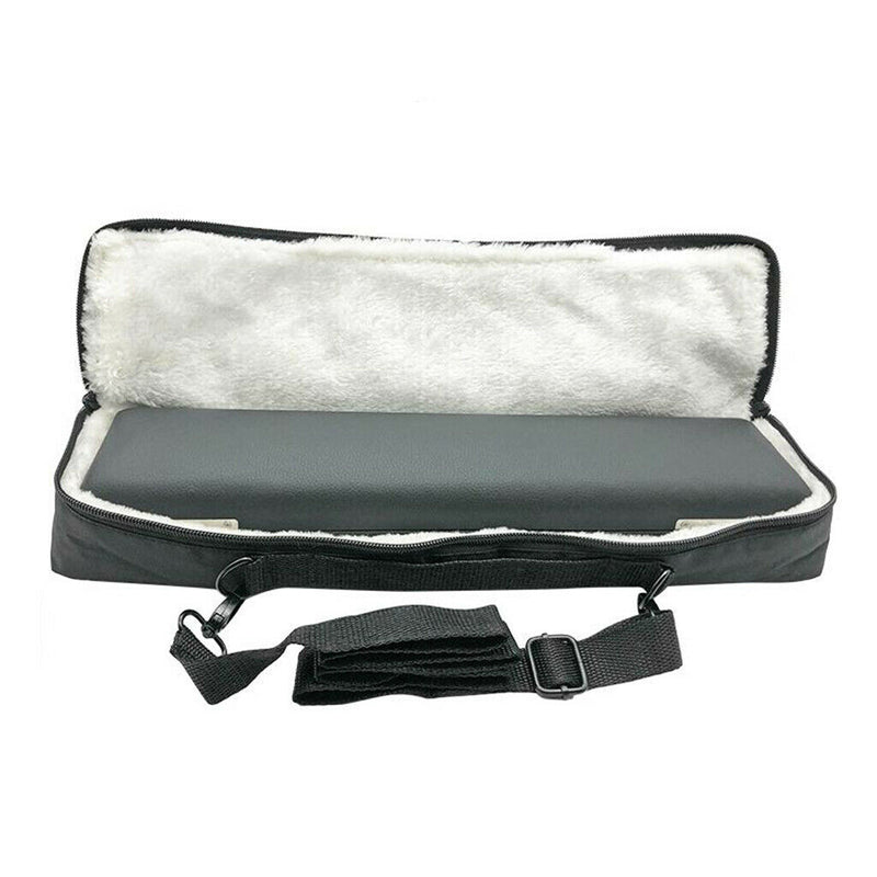 Premium PU Leather Flute Case Gig Bag Flute Cover, 16 Holes Flute