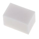 Translucent Square Column Rubber Stamp Carving Blocks for DIY Stamps White