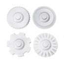 37Pcs/Set Diy Cake Noodle Dough Roller Cutter Pastry Decor 4 Different Gear L4M9