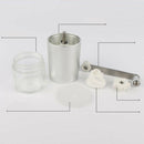 Manual Coffee Grinder Aluminum Ceramic Coffee Bean Hand Crank Mill Portable
