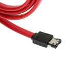 Red 1m 7 Pin SATA to eSata Female to Female External Sata Data Cable Lead