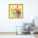 5D DIY Diamond Painting Flower Butterfly Full Round Embroidery Kit (LG123) A