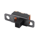 50 Pcs ON/ON 2 Position 1P2T SPDT Mini Panel Slide Switch Solder Lug SS12F1