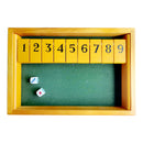 9Digitals2-4 Player Shut the Box Board forTraditional Thinking Strategy Bar Gift