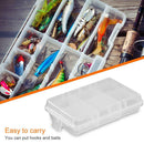Multifuncion Fishing Tackle Box Case Portable Fish Gear Storage Organizer A