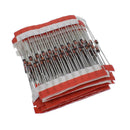 250Pcs* 25 Values 1W (3V to 33V) Zener Diode Pack Assorted Kit Set