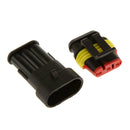 5 Kits Car Electrical Connector Sealed 1.5mm Terminal 3 Pins