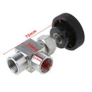 1/4" BSP Female Thread 304 Stainless Steel Flow Control Shut Off Needle Valve 1x