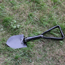 Military Portable Folding Shovel Multi Purpose Steel Spade Outdoor Survive Tool