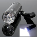 Mini 9 LED Superbright Flashlight Battery Operated Pen Light Torch with Lanyard