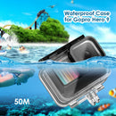 50ATM Clear Underwater Diving Protective Cover for GoPro Hero 9 Waterproof Case