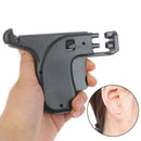 No Pain Professional Safety Ear Piercing  Double Pistol Plug Stud Earrings T BX