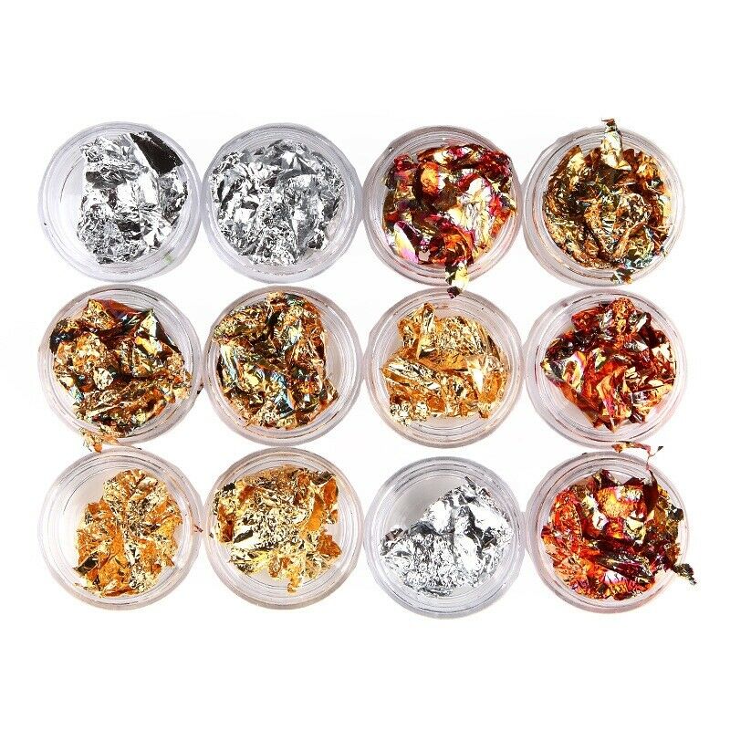 Nail Art Foil paper For UV GEL Acrylic Decoration Tips,