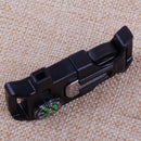 5pcs Paracord Bracelet Buckle Whistle Compass Flint Fire Starter Scaper Blade