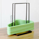 Iron Hanger Caddy Holder Stacker Organizer, Bathroon Towel Shelf, Space Saving