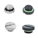 G1/4 Thread Low Profile Stop Plug Fitting for PC Water Cooling Radiator
