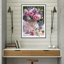 5D DIY Full Drill Diamond Painting Flower Cross Stitch Mosaic Kits (04)
