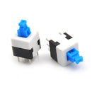 10x 8*8mm Latching Switch Button Switches Double Row Self-locking 6 Pin LJLJ