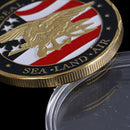 Souvenir Coin US Sea Land Air Seals Team Coin Navy Military Challenge Coin TEUS