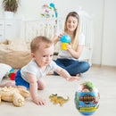 Kids Dinosaur Twisted Egg Educational Learning Toys Assembled Building Blocks