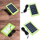 30W USB Solar Panel 5/12V 10-in-1 Charging Line For Boat Car Home Camping Hiki^