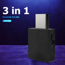 3 in 1 USB Bluetooth Dongle Receiver Transmitter 3.5mm AUX Audio Adapter