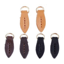 3 Sets Leaf Leather Zipper Sliders Pull Tab Instant Kit Pants Replacements