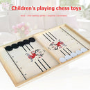 Foosball Game Chess Parent-Child Interactive Ice Hockey Toys (L Christmas)