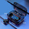 Wireless Bluetooth 5.1 TWS Earphone LED Display, IPX7 and 3300 mAh LED Smart